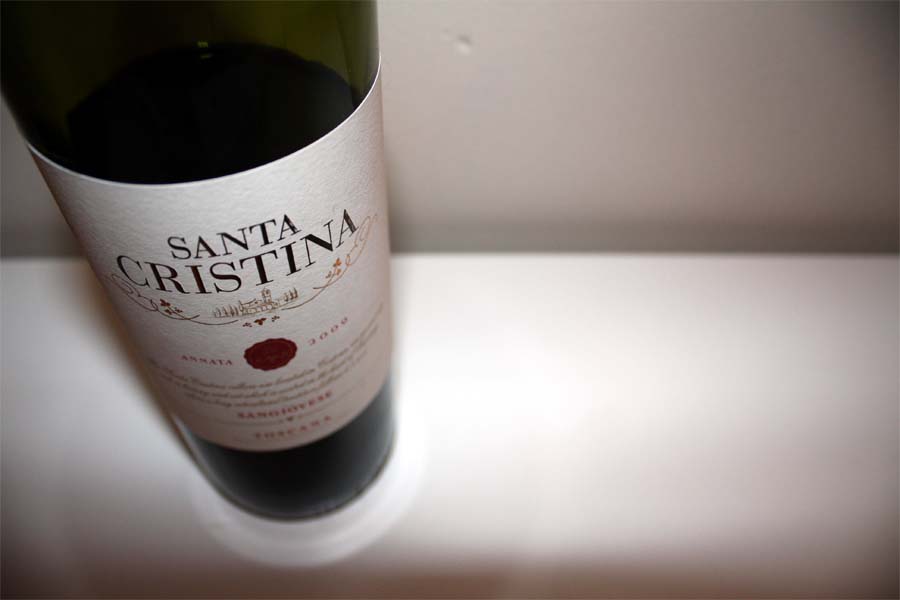 Rượu vang Ý Antinori Santa Cristina Toscana IGT