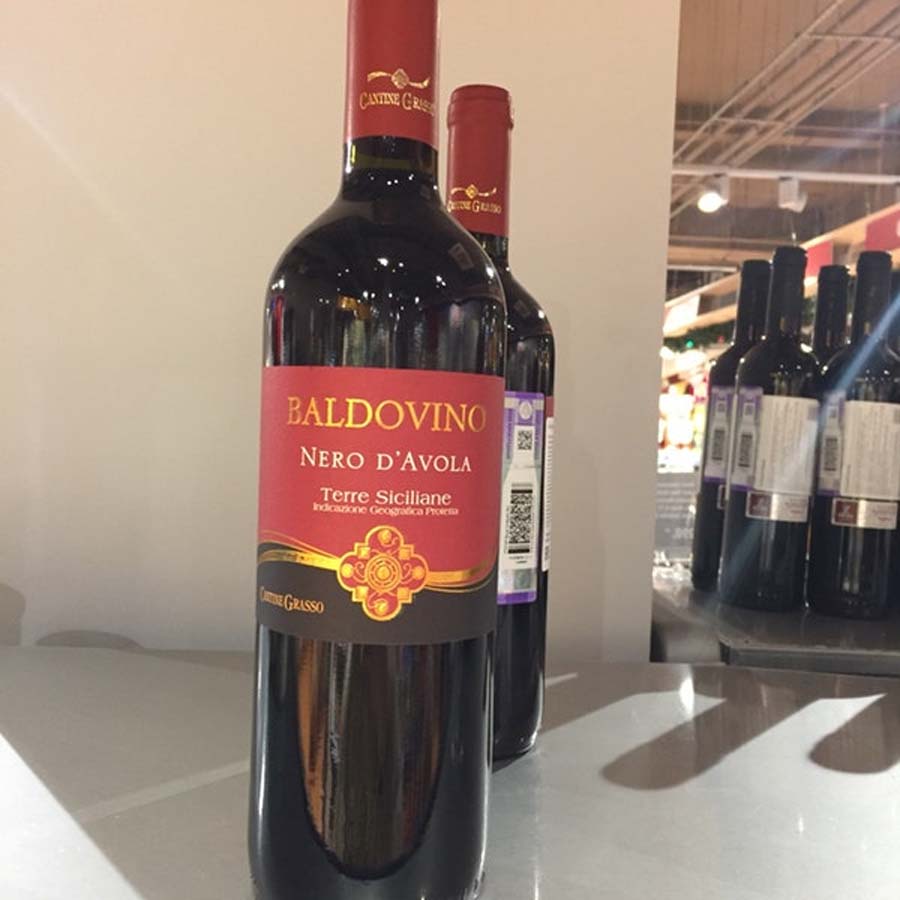 Rượu vang Ý Baldovio Nero D’avola
