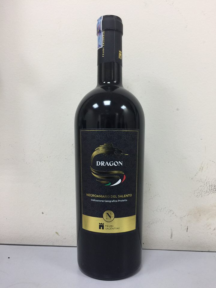 Rượu vang Ý Dragon Negroamaro del Salento