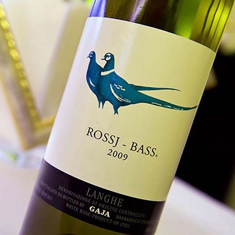 Rượu vang Ý Gaja Rossj Bass Chardonnay