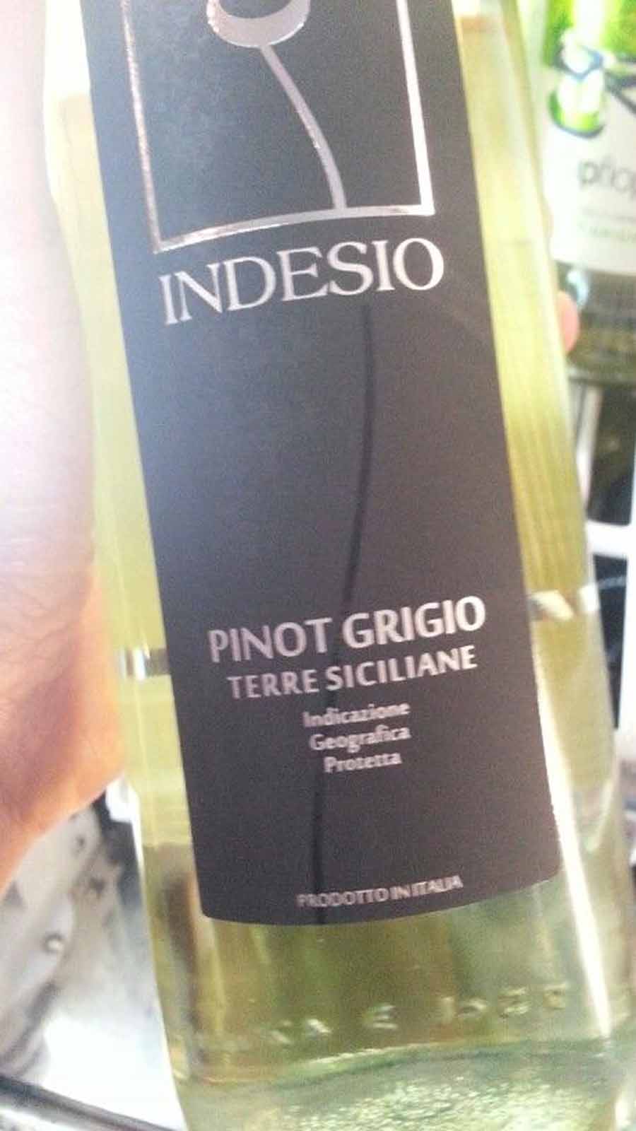 Rượu vang Ý Indesio Pinot Grigio