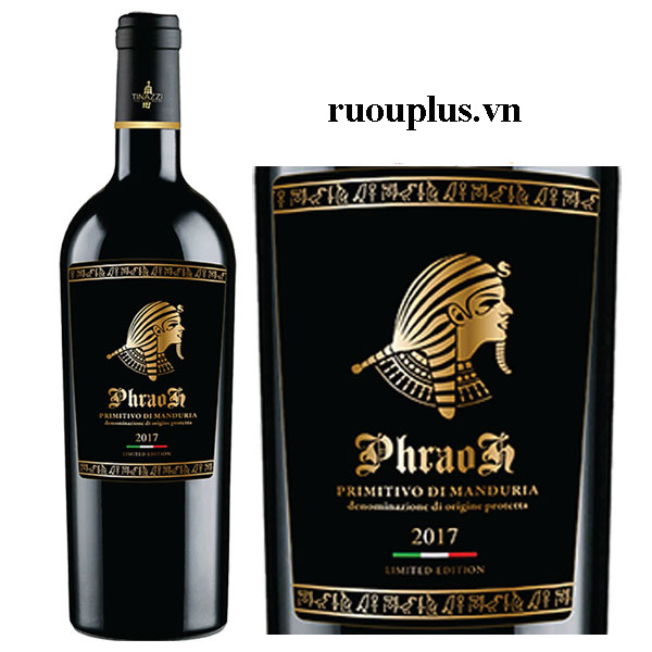 Rượu vang Ý Pharaoh Primitivo Di Manduria