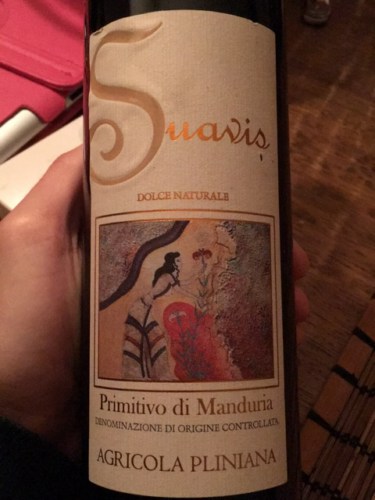 Rượu vang Ý Suavis Primitivo Di Manduria
