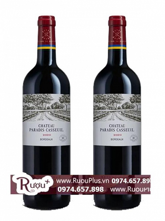 Rượu Vang Pháp Chateau Paradis Casseuil 13,5%