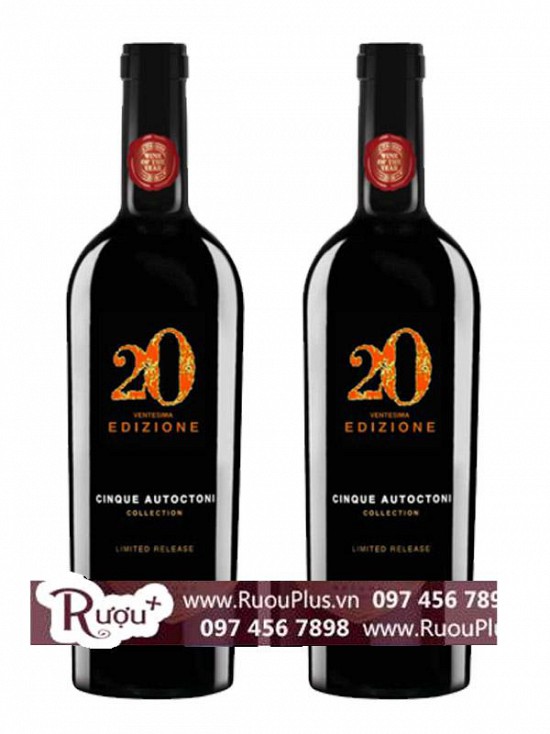 Rượu vang Rượu vang Ý 20 Edizione Limited Edition