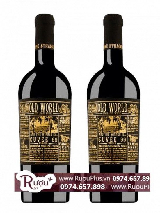 Rượu vang hảo hạng Old World Cuvee 99 Puglia