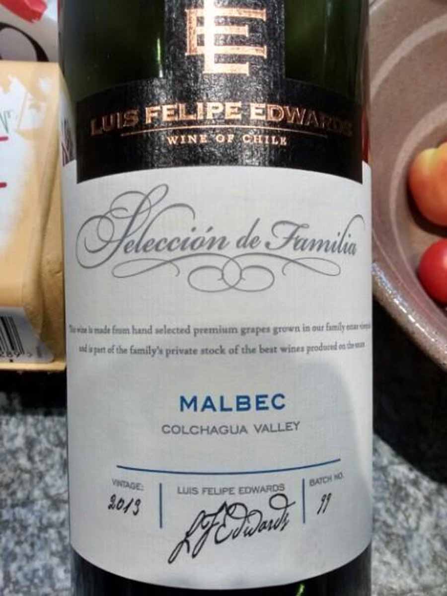 Rượu vang Chile Luis Felipe Edwards Gran Reserva Malbec